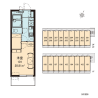 1K Apartment to Rent in Saitama-shi Omiya-ku Layout Drawing