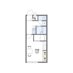 1K Mansion in Sugao - Kawasaki-shi Miyamae-ku Floorplan
