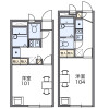 1K Apartment to Rent in Higashiomi-shi Floorplan