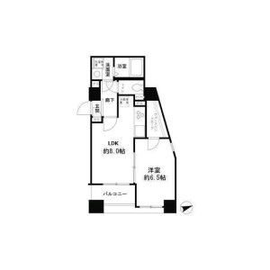 1LDK Mansion in Kameido - Koto-ku Floorplan