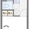 1K Apartment to Rent in Nagoya-shi Nakamura-ku Floorplan