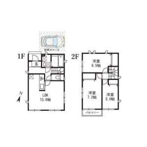3LDK House in Takasago - Katsushika-ku Floorplan