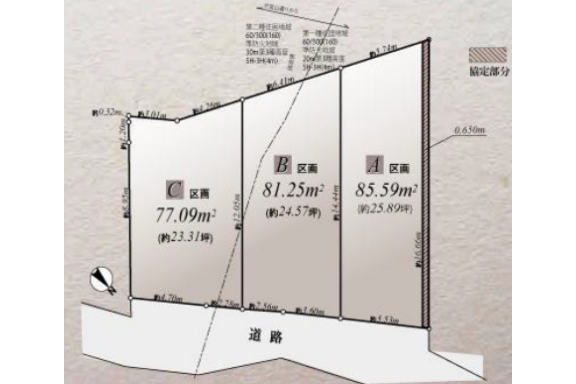 Land only Land only to Buy in Shibuya-ku Floorplan