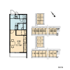 1K Apartment to Rent in Urasoe-shi Layout Drawing