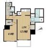 1SLDK Apartment to Rent in Shinagawa-ku Floorplan