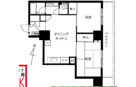2DK {building type} in Oyaguchi kamicho - Itabashi-ku