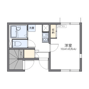 1K Apartment in Fujizukacho - Yokohama-shi Hodogaya-ku Floorplan