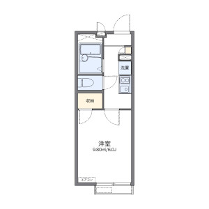 1K Mansion in Iwakura hanazonocho - Kyoto-shi Sakyo-ku Floorplan