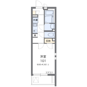 1K Mansion in Senju kawaracho - Adachi-ku Floorplan