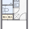 1K Apartment to Rent in Chigasaki-shi Floorplan