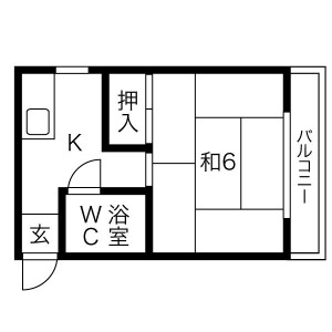 1K Mansion in Nishitanabecho - Osaka-shi Abeno-ku Floorplan
