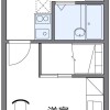 1K Apartment to Rent in Wakayama-shi Floorplan