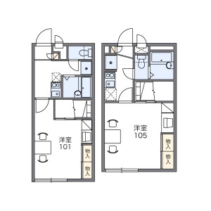 1K Apartment in Sonobecho jonammachi - Nantan-shi Floorplan