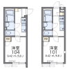1K Apartment to Rent in Yokohama-shi Kohoku-ku Floorplan