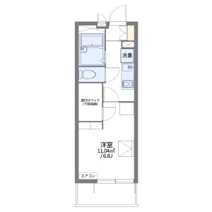 1K Mansion in Miyacho - Gamagori-shi Floorplan