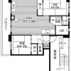 2LDK Apartment to Rent in Obihiro-shi Floorplan