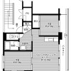 2LDK Apartment to Rent in Yame-shi Floorplan
