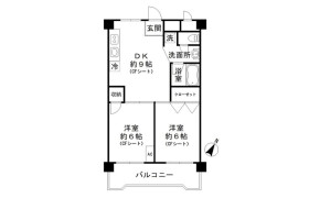 2DK Mansion in Tairamachi - Meguro-ku