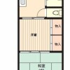 2K Apartment to Rent in Katsushika-ku Floorplan