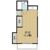 1R Apartment to Rent in Nagoya-shi Mizuho-ku Floorplan