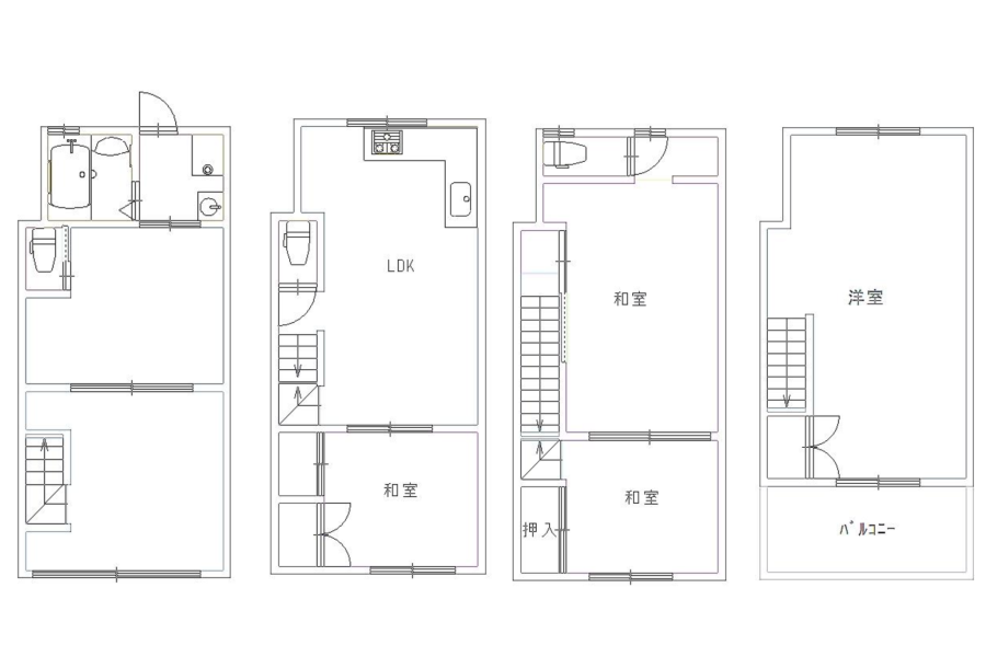 4SLDK House to Buy in Osaka-shi Tennoji-ku Interior