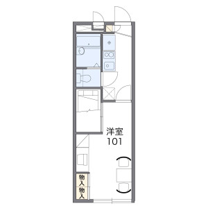 1K Mansion in Gokasho - Uji-shi Floorplan