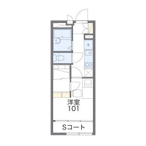 1K Apartment in Komagome - Toshima-ku Floorplan