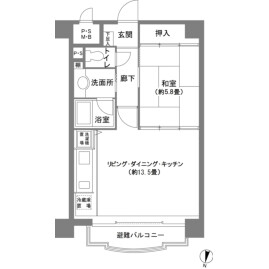 1LDK {building type} in Sengokuhara - Ashigarashimo-gun Hakone-machi Floorplan