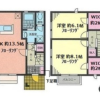 2LDK House to Rent in Yokohama-shi Naka-ku Floorplan