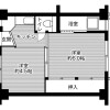 2K Apartment to Rent in Iwakura-shi Floorplan