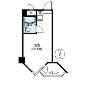 1R 맨션 in Shibaura(2-4-chome) - Minato-ku Floorplan