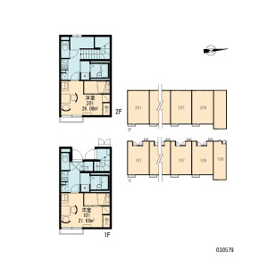 1K Apartment in Soshigaya - Setagaya-ku Floorplan