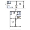 2DK Apartment to Rent in Kitakyushu-shi Yahatanishi-ku Floorplan