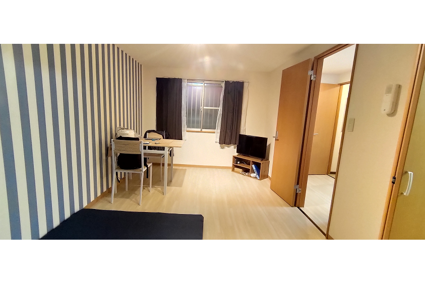 橫須賀市出租中的1DK服務式公寓 起居室