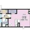 1R Apartment to Rent in Nagareyama-shi Floorplan