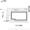 1K Apartment to Rent in Kunitachi-shi Layout Drawing