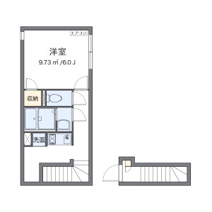 1K Apartment in Kugayama - Suginami-ku Floorplan