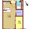 1SLDK Apartment to Buy in Fukuoka-shi Hakata-ku Interior