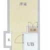 1R Apartment to Buy in Setagaya-ku Floorplan