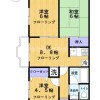 3DK Apartment to Rent in Adachi-ku Floorplan