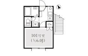 1K Apartment in Higashiyama - Meguro-ku