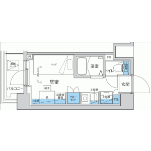 1K Mansion in Akatsukashimmachi - Itabashi-ku Floorplan