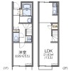 1LDK Apartment to Rent in Kodama-gun Kamisato-machi Floorplan