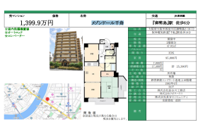 3DK {building type} in Mitejima - Osaka-shi Nishiyodogawa-ku