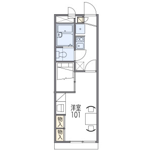 1K Apartment in Shinocho hirota - Kameoka-shi Floorplan