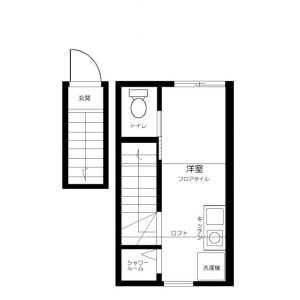 1R Apartment in Shibamata - Katsushika-ku Floorplan
