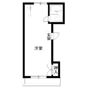 1R Mansion in Shimochiai - Shinjuku-ku Floorplan