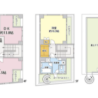 2SLDK Apartment to Rent in Minato-ku Floorplan