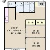 2LDK マンション 文京区 間取り