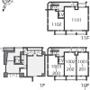 1R Apartment to Rent in Minato-ku Layout Drawing